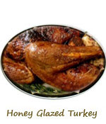 Honey Glazed Turkey with Jerk Flavoured Stuffing
